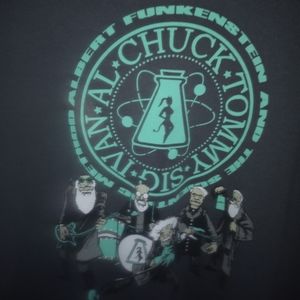 Teefury retired design - Albert Funkenstein! Men's size XL